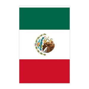 Mexico String <b>Flag</b> Polyester Fabric National Country <b>Flag</b> for Birthday Party Festival Decoration - Product Image 2