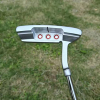 Nouveau putter de golf style Scotty 2025, usiné CNC en acier inoxydable 303, haute inertie de masse (MOI) 33/34/35 pouces, double ligne de visée, vente en gros