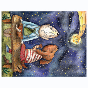 Jeu de Puzzle 100 pièces, Machine de découpe, imprimable personnalisée, Puzzle adulte avec boîte de couleur, jouets de divertissement gratuits - Product Image 5