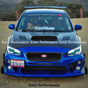 Capó de Fibra de Carbono Estilo <span class=keywords><strong>WRC</strong></span> para Subaru Impreza <span class=keywords><strong>11</strong></span> Vab Vaf Wrx Sti 2015-2021 - Product Image 2