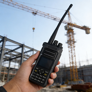 BinQi BQ-8600 DMR Walkie Talkie Profesional de 10W, Analógico de Largo Alcance, <span class=keywords><strong>AM</strong></span>/FM VHF/UHF, GPS, APRS, Encriptación de Seguridad Global - Product Image 1