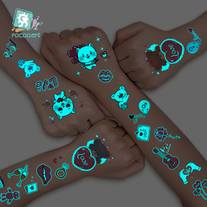 Tatuaggi temporanei per donne moglie, matrimonio confessione d'amore romantici per feste adesivi per il corpo, san valentino tatuaggi finti coppie - Product Image 1