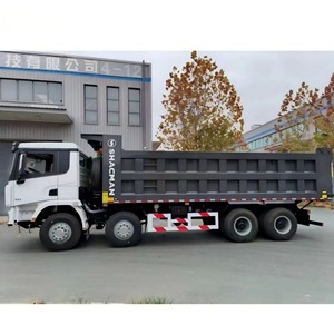 Camion benne Shacman 2020 8x4 poids lourd 30 tonnes Euro 5 d'occasion à vendre avec livraison gratuite - Product Image 1
