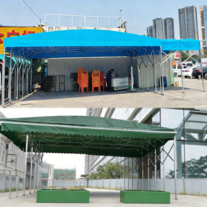 Bâche de protection solaire pliable en PVC imperméable, simple et durable, pour parking et <span class=keywords><strong>garage</strong></span> – Vente directe usine - Product Image 4