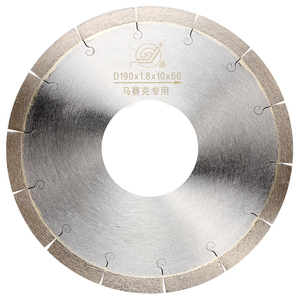 Hoja de sierra de corte de diamante de grado OP, 7 pulgadas y 190mm para porcelana dura ekton eolith - Product Image 1