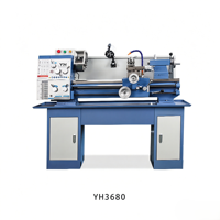 Tour manuel multifonction YH3680 de qualité industrielle pour usage domestique, mini-tour de bureau haute puissance pour le travail des métaux