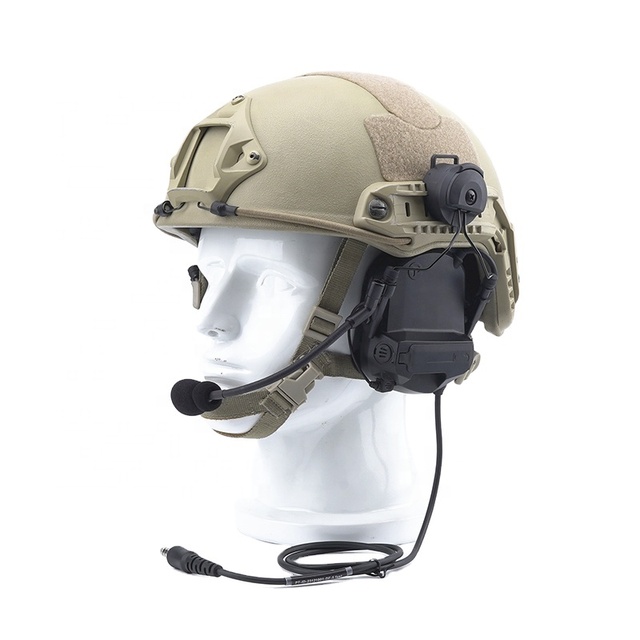 Situational Combat Tactical Hearing Defender Headset for Sepura Walkie Talkie