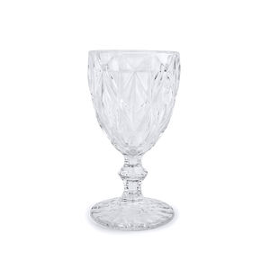 Juego de copas de vino azules con diamantes de imitación para boda, copa de cristal de diseño vintage para fiesta y restaurante - Product Image 5