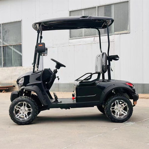 Nuevo Carro de Golf Elevado de 48V con 2 Asientos, Estructura de Acero de Alta Resistencia, 30-50 km/h en Carretera, 70-90 km de Autonomía, 15-20 Grados de Inclinación - Product Image 4