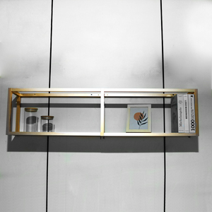 Custom Modern Home Decor Cube Plants Shelf Wholesale Aluminum Hanging <strong>Wall</strong> <strong>Mount</strong> <strong>Bookcase</strong> for Bedroom and Kitchen Use - Product Image 2
