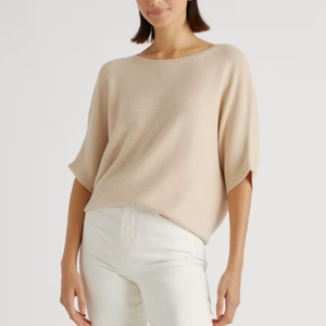 <span class=keywords><strong>Maglione</strong></span> Casual da <span class=keywords><strong>Donna</strong></span> <span class=keywords><strong>in</strong></span> <span class=keywords><strong>Cashmere</strong></span> e Cotone, Pullover con Lavorazione a Maglia - Product Image 1