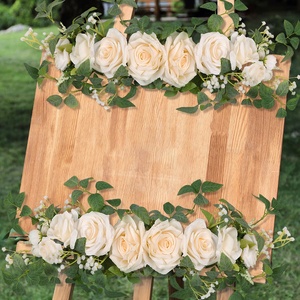 <span class=keywords><strong>C679</strong></span> hoa sắp xếp nhân tạo tăng hàng bên bố trí đạo cụ đám cưới cảnh trang trí bảng centerpieces hoa Backdrop Trang trí nội thất - Product Image 6