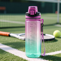 Bouteille d'eau Tritan 800 ml personnalisée avec logo, sans BPA, anti-fuite, pour sport, vente en gros, idéale pour cadeau promotionnel
