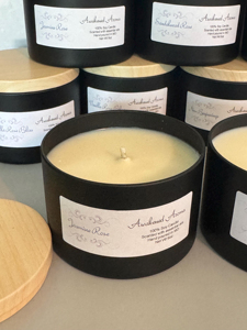 LANJO Customizable Round Scented <b>Candle</b> Natural Soy Wax No-toxic accept custom fragrance logo and size - Product Image 4