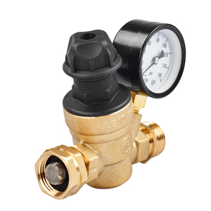 Régulateur <span class=keywords><strong>de</strong></span> <span class=keywords><strong>pression</strong></span> <span class=keywords><strong>d</strong></span>'<span class=keywords><strong>eau</strong></span> pour camping-car avec manomètre, régulateur <span class=keywords><strong>de</strong></span> <span class=keywords><strong>pression</strong></span> <span class=keywords><strong>d</strong></span>'<span class=keywords><strong>eau</strong></span> réglable en laiton sans plomb pour camping-car, caravane, remorque - Product Image 5