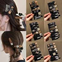 Épingle à cheveux étoile Maillard haut de gamme pour femmes épingle à cheveux bec de canard doux petit accessoire parfumé pour filles avec frange latérale