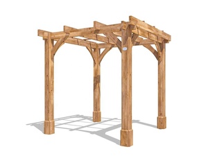 Meubles d'extérieur personnalisables de 36 pièces, gazébes <span class=keywords><strong>en</strong></span> <span class=keywords><strong>bois</strong></span>/pergola pour jardin/cour/cour - Product Image 3
