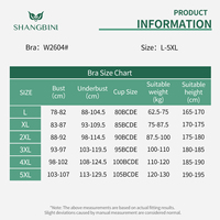 Soutien-gorge de compression post-chirurgical à fermeture éclair frontale SHANGBINI, taille plus, haut de récupération adaptatif, logo personnalisé OEM, usine médicale