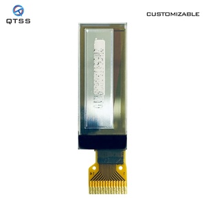 Qtss 0.91นิ้วแผงจอแสดงผลแบบโมเลนต์สีดำ (สีขาว) 14ขา SSD1306เชื่อมต่อ I2C ความละเอียด128x32 Passive Matrix MINI OLED - Product Image 5