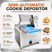 Déposeuse de biscuits semi-automatique TG, petite machine commerciale pour la fabrication de biscuits, livraison directe d'usine
