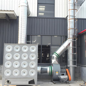 Collettore di polvere industriale della cartuccia del filtro dell'aria con pulizia automatica per la stanza di sabbiatura ceramica del taglio della fibra - Product Image 6