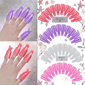 ชุดคลิปหนีบเล็บพลาสติกสำหรับล้างยาทาเล็บ 10 ชิ้น พร้อมถุง OPP - Product Image 3