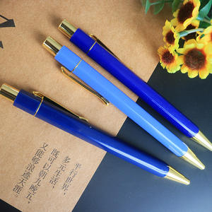 Stylo bille 1,0 mm haut de gamme, luxe, écriture fluide, stylo professionnel, logo personnalisé pour entreprise, cadeaux publicitaires - Product Image 5