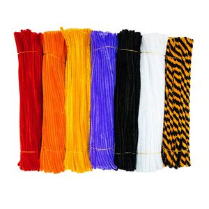 Limpiapipas de Chenilla Coloridos Hechos a Mano de Alta Calidad, 0.6*30cm, Material de Poliéster, Decoraciones de Halloween, Regalos - Product Image 2