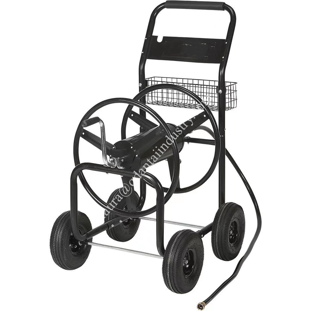 4 колеса портативный садовый шланг на катушке to Cart