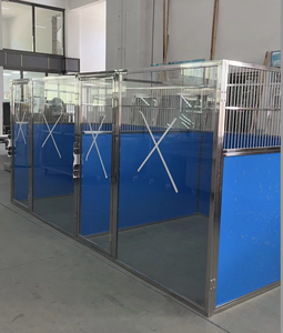Cages de chenil extérieures d'embarquement professionnelles commerciales d'acier inoxydable chenils de chien grand modèle animal écologique - Product Image 5