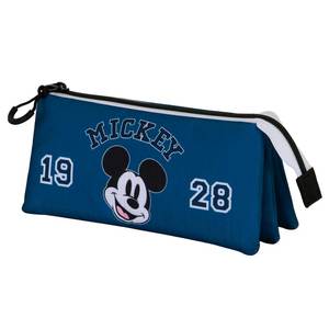 Estuche Triple para Lápices de Mickey Mouse de Disney, Azul - Product Image 1