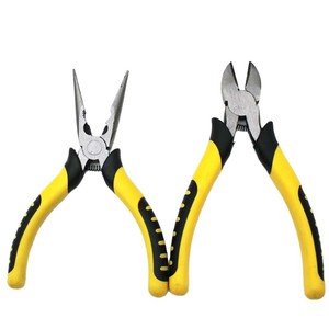 Alicates diagonales de 6 pulgadas de acero al cromo vanadio con mordazas lisas para reparaciones domésticas y corte de alambres - Product Image 5