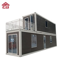 Maison de chambre préfabriquée, conteneur habitable plat et étanche, moderne, personnalisable en usine, de luxe, cabine résidentielle préfabriquée solaire, Chine