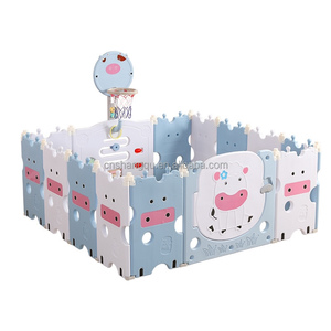 Corralito Plegable y Ajustable de Plástico para Bebés VSUCH, Nuevo Diseño de 150*200cm, con Accesorios, para Niños, para Jugar en Casa - Product Image 6