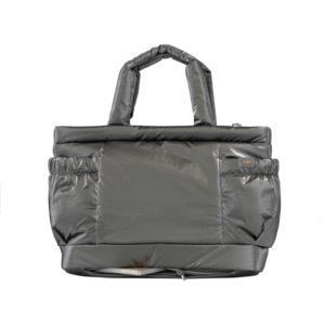 Sac fourre-tout matelassé brillant en nylon, sac à bandoulière multi-poches matelassé brillant, 8 poches, sacs à bandoulière à poignée supérieure pour femmes, pour le voyage - Product Image 2