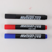 Marqueur permanent à pointe fine imperméable à l'eau à base d'huile, stylo de marquage pour l'expédition