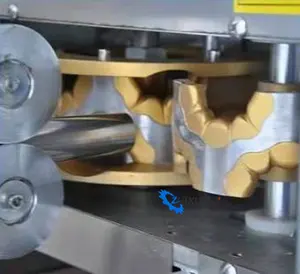 Mesin Pembuat Pangsit Empanada Spring Roll Otomatis Komersial