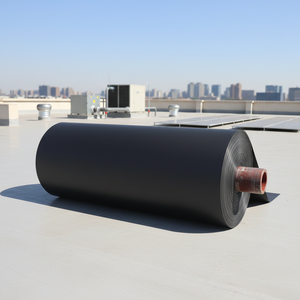 Bâche en PVC robuste enduite de tissu polyester pour l'étanchéité des toitures, la protection <span class=keywords><strong>solaire</strong></span>, l'économie d'énergie et la résistance aux UV - Product Image 1