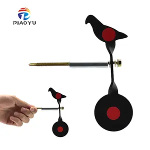 Indoor and outdoor slingshot shooting practice double-headed round bird-shaped target shooting target