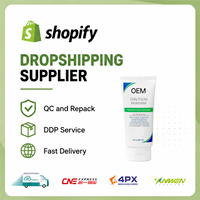 Crema Facial Diaria para Piel Sensible con Ácido Hialurónico y Ceramidas, Hidratante, Servicio de Dropshipping OEM
