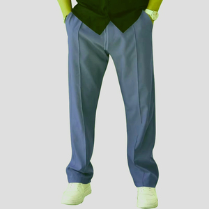 Benutzerdefiniertes Logo-Etikett Herren Freizeithosen Locker Geschnittene Gerade Beine Übergrößen Sport-Jogginghosen Streetwear GF169818 HHJ - Product Image 1