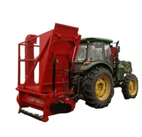 Combine Mini 1.8m Tractor Mounted Combine Harvester Mini Grass Harvester For Sale
