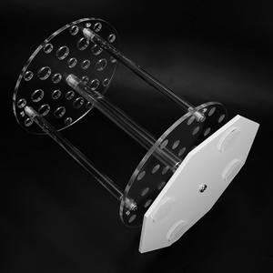 Estante para pipetas Estante para tubos de ensayo Estante para pipetas de 28 agujeros Soporte para pipetas de laboratorio Acrílico para estudiantes - Product Image 2