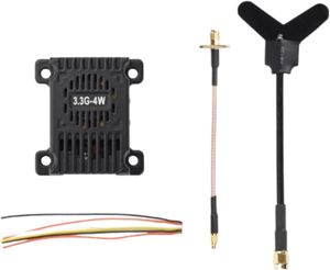 1PC 3.3GHz 4W/6W 16CH โมดูลเครื่องส่งสัญญาณวิดีโอแบบอะนาล็อก, VTX/VRX เครื่องรับส่งสัญญาณไร้สาย AV, สำหรับโดรน FPV - Product Image 3