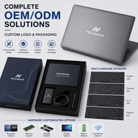 Ordinateur portable professionnel 14 pouces avec corps métallique, processeur Intel Core I5-1035G1, 16 Go de RAM, 512 Go de SSD, Windows 11, écran WiFi, PC portable
