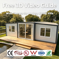 Proveedor Verificado, Garantía de 5 Años, Sin Tarifas Ocultas, Casa Prefabricada de 20 pies, Casa Contenedor Expandible para Alquiler de Glamping en España