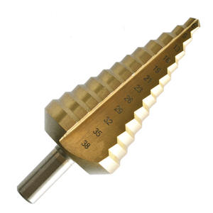 ดอกสว่านเจาะรูแบบหลายฟังก์ชั่น ขนาด 6-38 มม. ทำจากเหล็กความเร็วสูง พร้อมเคลือบไทเทเนียมและก้านสามเหลี่ยม - Product Image 4