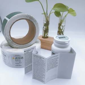 <span class=keywords><strong>Etichette</strong></span> Farmaceutiche Multistrato Impermeabili Personalizzate 2026 - Libretto di <span class=keywords><strong>Etichette</strong></span> Pieghevoli in Rotolo per Flaconi di Medicinali - Offerta Speciale - Product Image 5