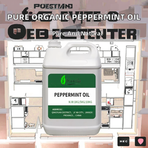 Huile de menthe poivrée 100% pure naturelle fraîche, vente en gros, étiquette privée, hydratant pour le corps, massage de la peau, cheveux, qualité thérapeutique - Product Image 2