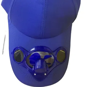 Fan yaz sporları açık beyzbol şapkası özel güneş soğutma fanı kapağı ile Unisex beyzbol şapkası.